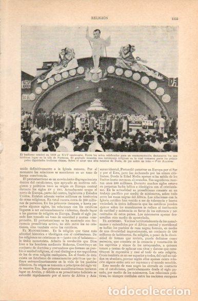 Otros art&iacute;culos de coleccionismo en papel: LAMINA V32878: XXV centenario del budismo en Formosa 1958 - Varios