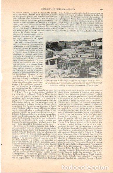 Altri oggetti di carta: LAMINA V32832: Parte excavada de Herculano, Italia - Varios