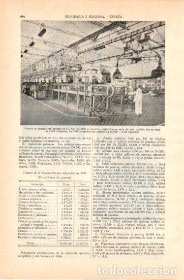 Otros art&iacute;culos de coleccionismo en papel: LAMINA V32799: Cadena de montaje del Seat 600 - Varios