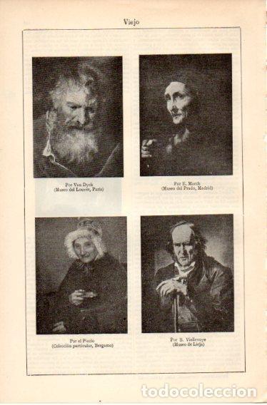 Paper Collecting Others: LAMINA V32484: Retratos de viejo por autores varios - Varios