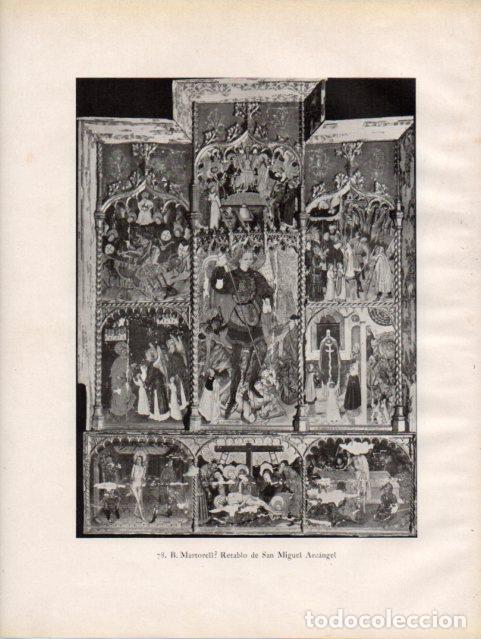 Otros art&iacute;culos de coleccionismo en papel: LAMINA V33107: Retablo de San Miguel Arcangel - Gertrudis Richert