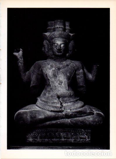 Otros art&iacute;culos de coleccionismo en papel: LAMINA V43466: Brahma de cuatro brazos, Museo Guimet - Varios