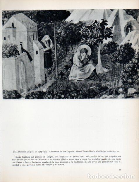 Otros art&iacute;culos de coleccionismo en papel: LAMINA V32939: Conversion de San Agustin por Fra Angelico - Jean Pierre Babelon
