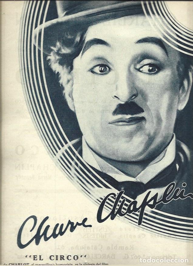 Otros art&iacute;culos de coleccionismo en papel: LAMINA 37428: Charles Chaplin en El Circo - VVAA