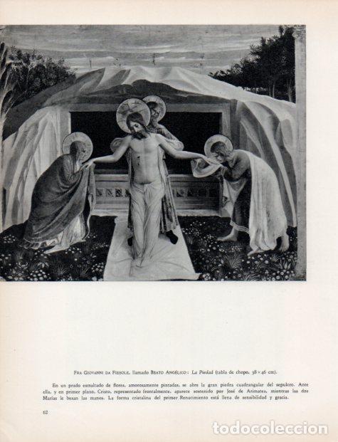 Otros art&iacute;culos de coleccionismo en papel: LAMINA V33005: La Piedad por Beato Angelico - Hermann Bauer