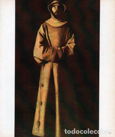 Otros art&iacute;culos de coleccionismo en papel: LAMINA V33196: San Francisco de Asis por Zurbaran - Varios