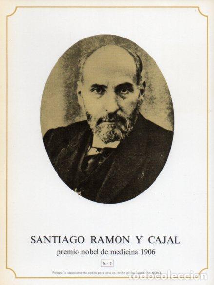 Otros art&iacute;culos de coleccionismo en papel: LAMINA V44357: Santiago Ramon y Cajal