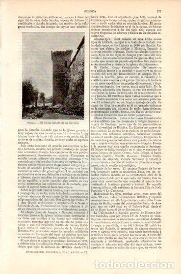 Paper Collecting Others: LAMINA V44553: Torreon de las murallas en Huesca - Varios