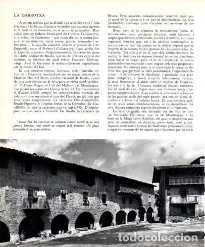 Otros art&iacute;culos de coleccionismo en papel: LAMINA V45416: Pla&ccedil;a de Santa Pau, Girona - Josep Pla