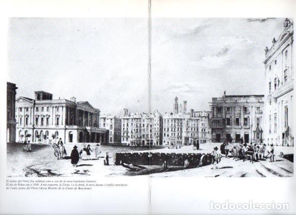 Otros art&iacute;culos de coleccionismo en papel: LAMINA V45369: Pla de Palau Llotja i aduana any 1840 - Jaume Sobreques i Callico