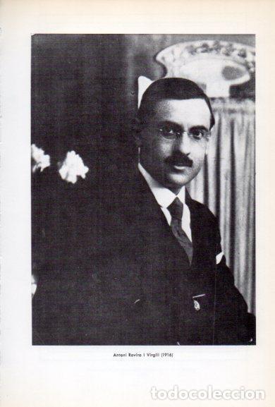 Sammelleidenschaft Andere Papierartikel: LAMINA V34613: Antoni Rovira i Virgili fotografia 1916 - Antoni Rovira i Virgili