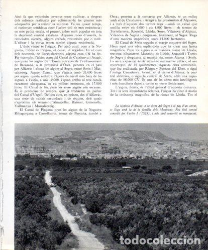 Otros art&iacute;culos de coleccionismo en papel: LAMINA V45503: Vista d'Aitona, Lleida - Josep Pla