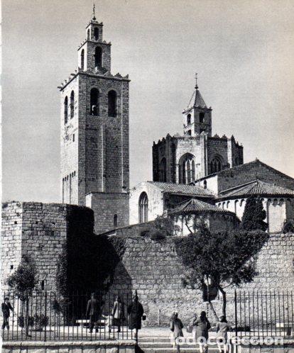 Otros art&iacute;culos de coleccionismo en papel: LAMINA V45455: Monastir de Sant Cugat del Valles - Josep Pla