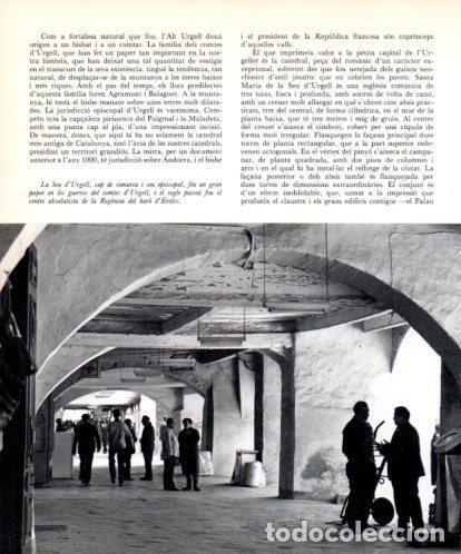 Otros art&iacute;culos de coleccionismo en papel: LAMINA V45492: Portals a La SEu d'Urgell - Josep Pla
