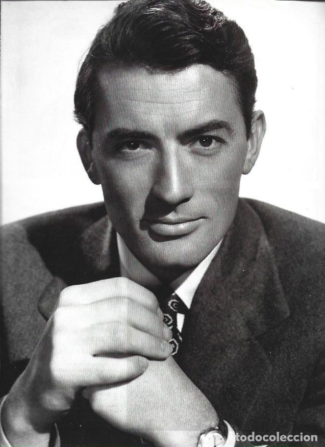 Sammelleidenschaft Andere Papierartikel: LAMINA 37618: Gregory Peck - Maruja Torres