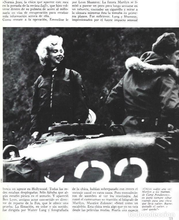Otros art&iacute;culos de coleccionismo en papel: LAMINA 37628: Marilyn Monroe en Camp Pendleton - VVAA
