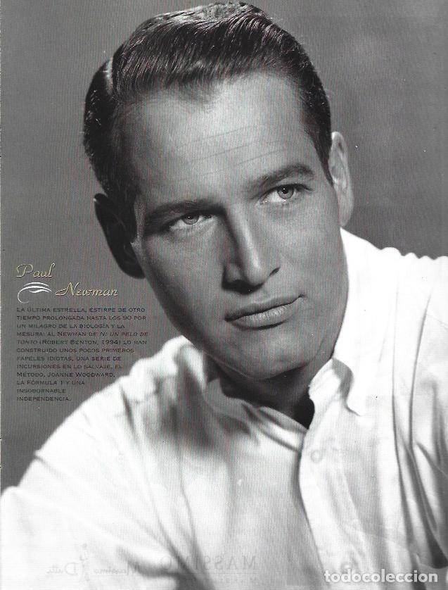 Altri oggetti di carta: LAMINA 37620: Paul Newman - Maruja Torres