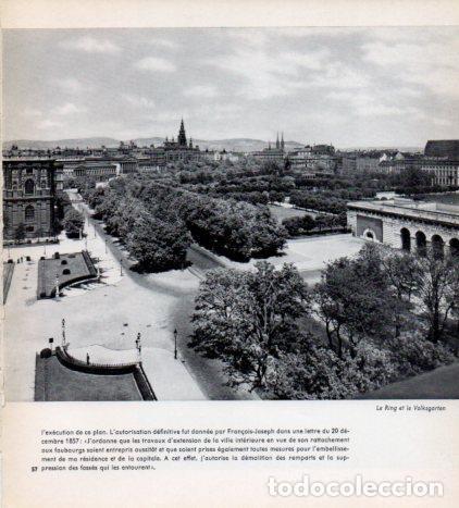 Altri oggetti di carta: LAMINA V45587: Vienne. Le Ring et le Volksgarten - Anton Macku