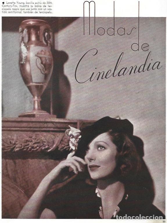 Otros art&iacute;culos de coleccionismo en papel: LAMINA 38039: Loretta Young - VVAA