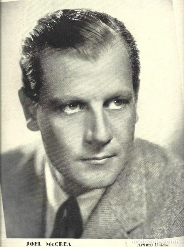 Sammelleidenschaft Andere Papierartikel: LAMINA 38011: Joel McCrea - VVAA