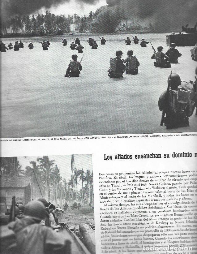 Otros art&iacute;culos de coleccionismo en papel: LAMINA 38544: Infanteria de Marina en una playa del Pacifico - VVAA