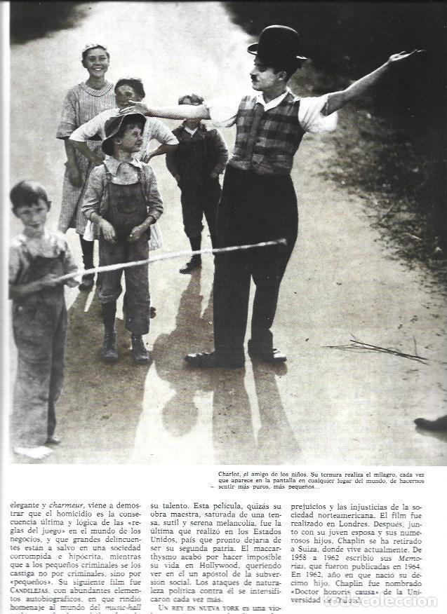 Otros art&iacute;culos de coleccionismo en papel: LAMINA 38234: Charles Chaplin con ni&ntilde;os - VVAA
