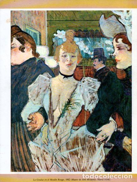 Otros art&iacute;culos de coleccionismo en papel: LAMINA V35754: La Goulue en el Moulin Rouge por Toulouse-Lautrec - Varios