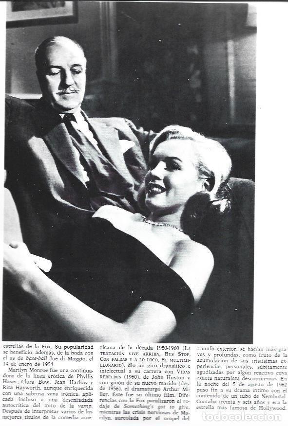 Otros art&iacute;culos de coleccionismo en papel: LAMINA 38333: Marilyn Monroe con James Edward Dougherty - VVAA