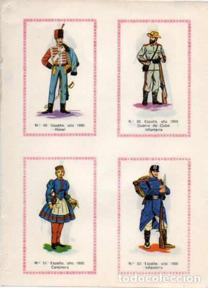 Otros art&iacute;culos de coleccionismo en papel: LAMINA V35534: Husar, Cantinera y soldado de infanteria - Varios