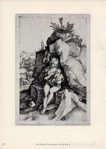 Sammelleidenschaft Andere Papierartikel: LAMINA V35638: Albrecht Durer. Den hellige Johannes Chrysostomus bodshandling - Varios