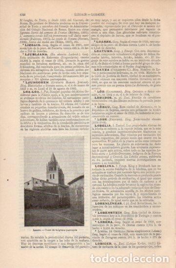 Otros art&iacute;culos de coleccionismo en papel: LAMINA V35832: Torre de la iglesia de Loarre, Huesca - Varios