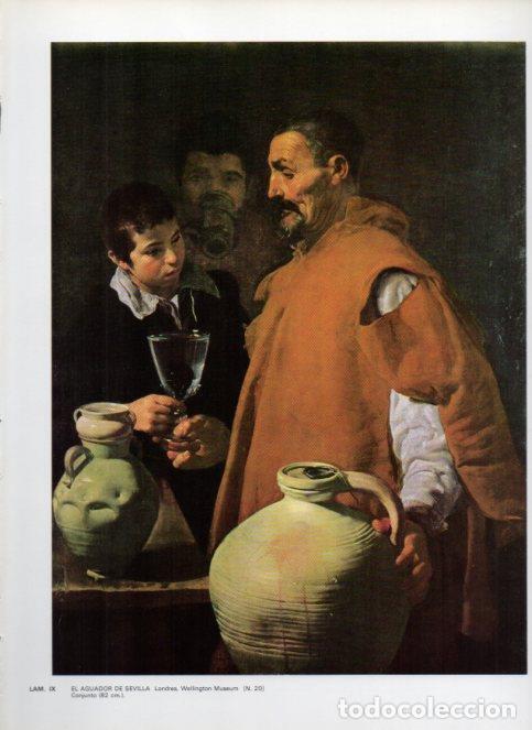 Otros art&iacute;culos de coleccionismo en papel: LAMINA V47139: El aguador de Sevilla por Velazquez