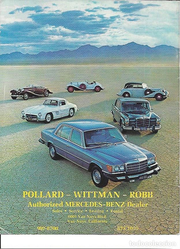 Otros art&iacute;culos de coleccionismo en papel: LAMINA 35224: Publicidad de Pollard Wittman Robb Mercedes Benz - VVAA
