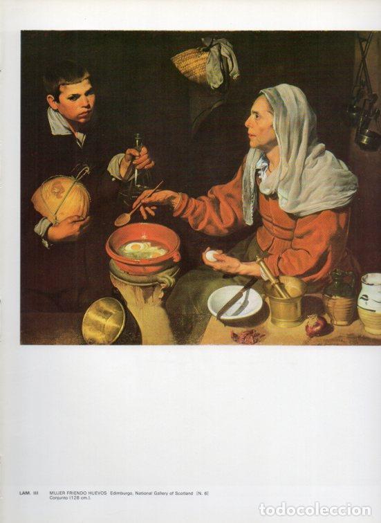 Otros art&iacute;culos de coleccionismo en papel: LAMINA V47136: Mujer friendo huevos por Velazquez