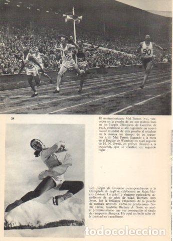 Sammelleidenschaft Andere Papierartikel: LAMINA V36623: Mel Patton en los Juegos Olimpicos de Londres - Varios