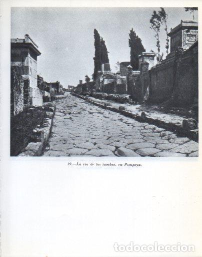 Otros art&iacute;culos de coleccionismo en papel: LAMINA V47842: La via de las tumbas en Pompeya