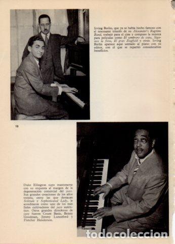 Otros art&iacute;culos de coleccionismo en papel: LAMINA V36490: Irving Berlin y Duke Ellington - Varios