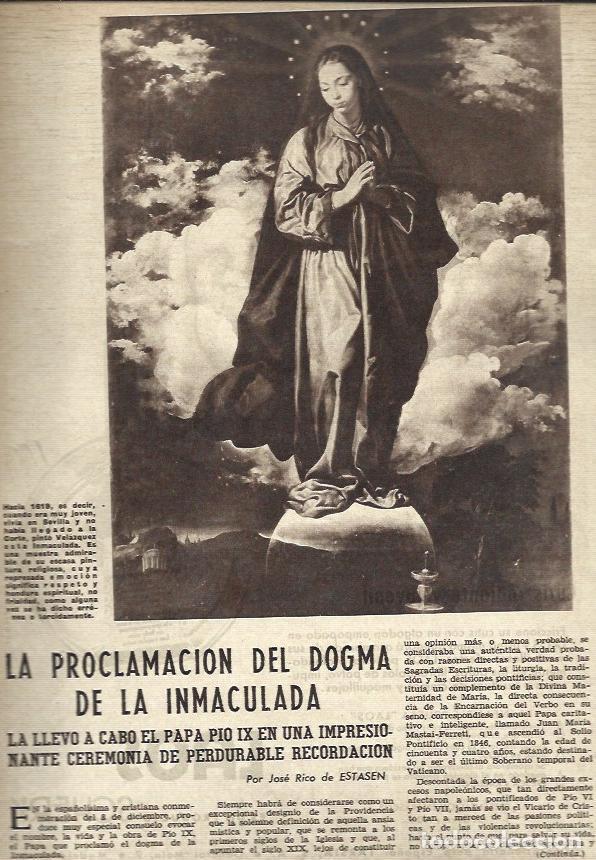 Otros art&iacute;culos de coleccionismo en papel: LAMINA 35677: La Inmaculada Concepcion - VVAA