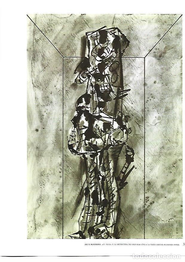 Otros art&iacute;culos de coleccionismo en papel: LAMINA 39077: Interior, por Antonio Saura - VVAA