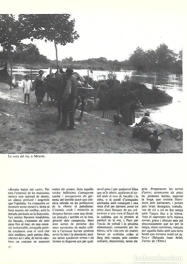 Altri oggetti di carta: LAMINA 38883: Orilla del rio en Miravet - Edmon Valles