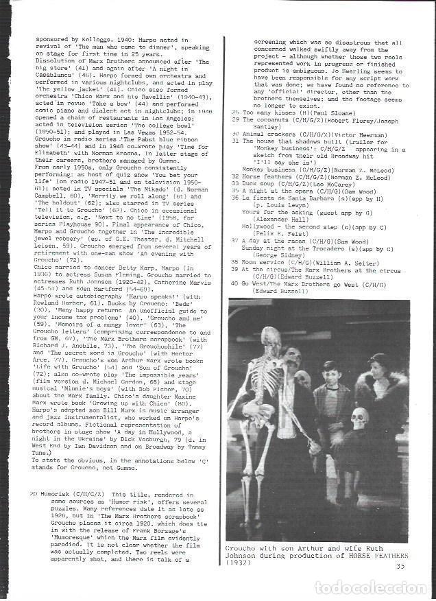 Otros art&iacute;culos de coleccionismo en papel: LAMINA 39634: Groucho Marx con su esposa y su hermano Arthur - VVAA