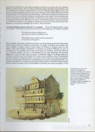 Otros art&iacute;culos de coleccionismo en papel: LAMINA V38256: Casa natal de Goethe en Frankfurt dibujo por Lange - Martin de Riquer