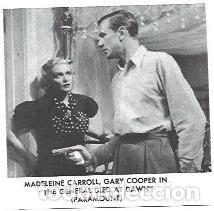 Otros art&iacute;culos de coleccionismo en papel: LAMINA 40041: Gary Cooper en The General died at dawn