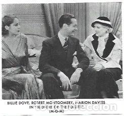Otros art&iacute;culos de coleccionismo en papel: LAMINA 40017: Robert Montgomery en Blondie of the follies