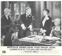 Otros art&iacute;culos de coleccionismo en papel: LAMINA 39971: Bette Davis en The Man who played God