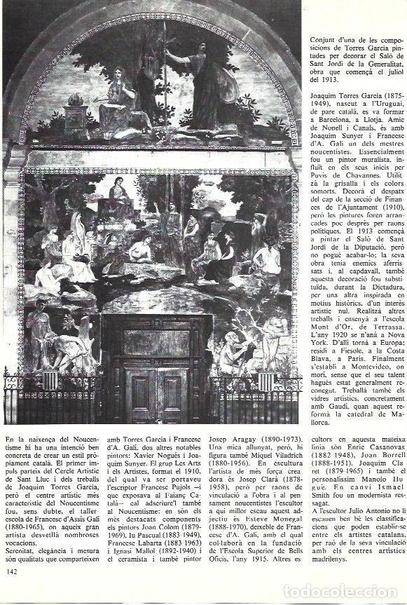 Altri oggetti di carta: LAMINA 35940: Composicion para la Generalitat por Torres Garcia - Edmon Valles