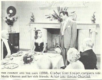 Otros art&iacute;culos de coleccionismo en papel: LAMINA 39754: Escena de The Cowboy and the Lady con Gary Cooper