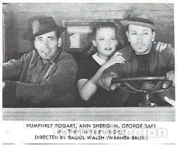 Otros art&iacute;culos de coleccionismo en papel: LAMINA 39897: Humphrey Bogart en The drive by night
