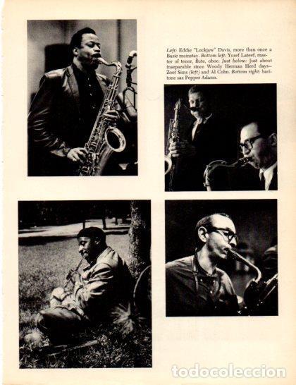 Otros art&iacute;culos de coleccionismo en papel: LAMINA V50296: Eddie Lockjaw Davis, Zoot Sims and Al Cohn - Orrin Keepnews