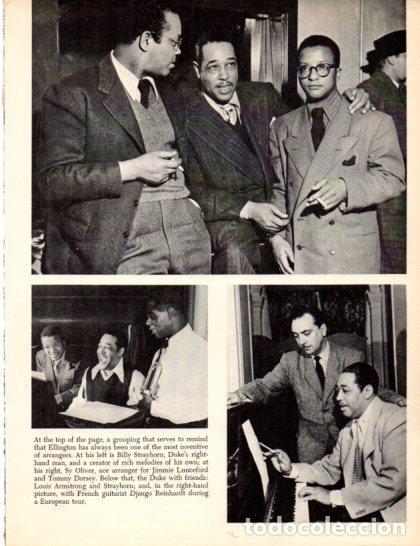 Otros art&iacute;culos de coleccionismo en papel: LAMINA V50337: Duke Ellington with Billy Strayhorn and Sy Oliver - Orrin Keepnews